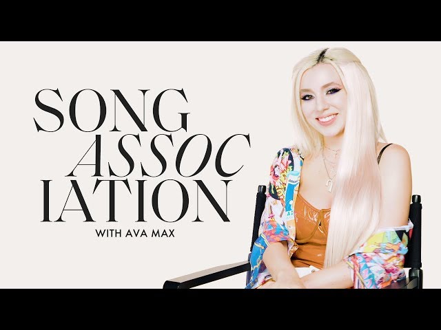 Ava Max Sings Rihanna, Taylor Swift, and Britney Spears in a Game of Song Association | ELLE