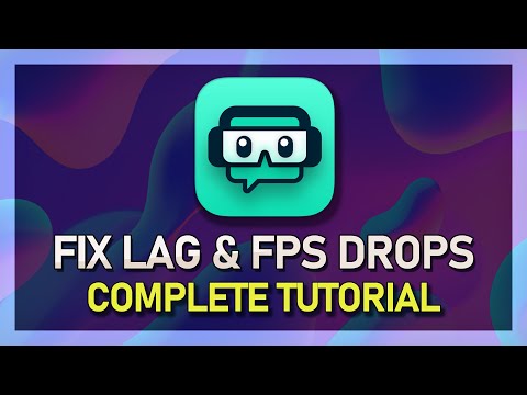 Streamlabs OBS - How To Fix Lag & FPS Drops