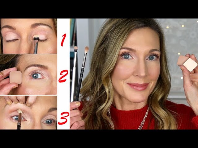 Makeup 101 for Mature Beginners | 3-Step Eyeshadow Tutorial