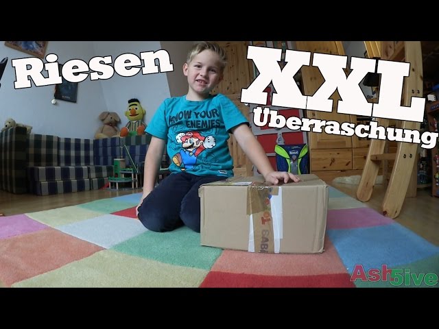 Riesen XXL Super Überraschung im Fanpost Paket von Melissa  👦 Ash5ive 🙃 Spielzeug und Kinder Kanal