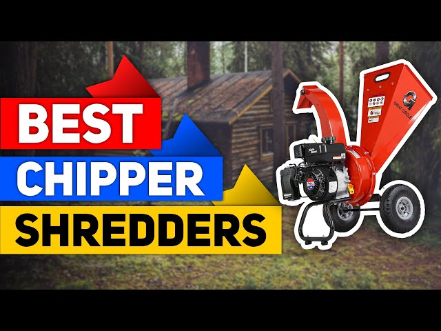 Top 8 Chipper Shredders in 2024 👌