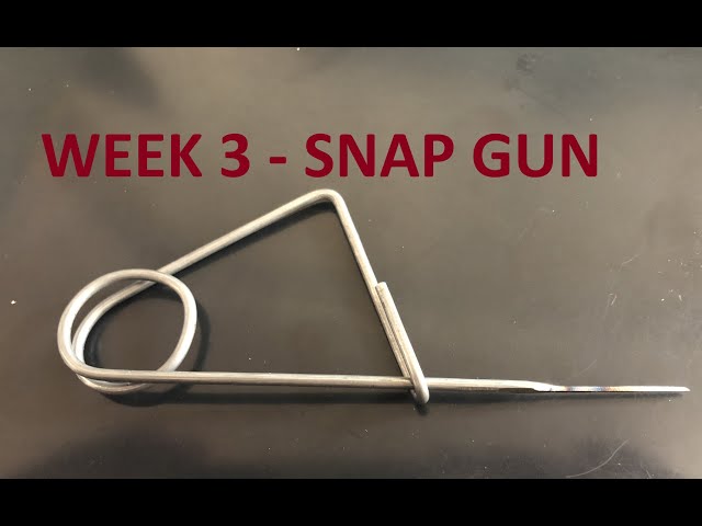 #MadAussieChallenge Week 3 Homemade Snap Gun