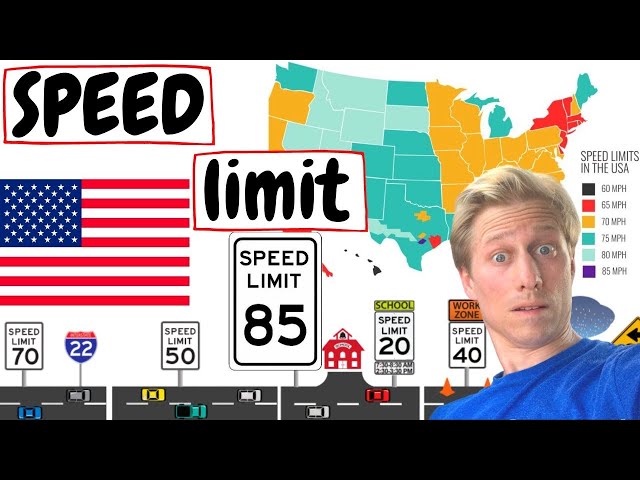 Speed limit USA🚨: NO speed limit highway in the USA?😱What´s highest speed limit in America?🚗
