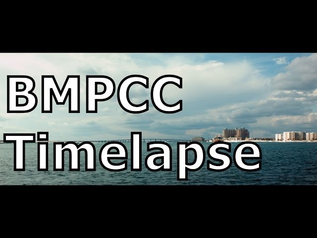 Blackmagic Pocket Cinema Camera - Timelapse