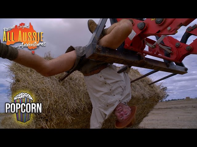 How To Drive A Tractor with Russell Coight | All Aussie Adventures