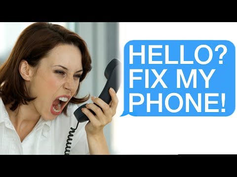 r/Talesfromtechsupport "HELLO? FIX MY PHONE!" "Ma'am... You're On the Phone..."