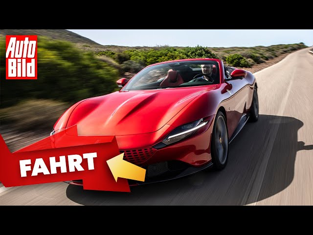 Ferrari Roma Spider (2023) | Traumsportler mit Stoffverdeck – erste Fahrt! | mit Alexander Bernt