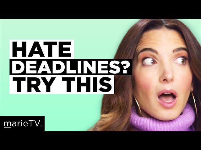 Hate Deadlines? Use This Strategy to Set a Realistic Timeline for Your #1 Goal