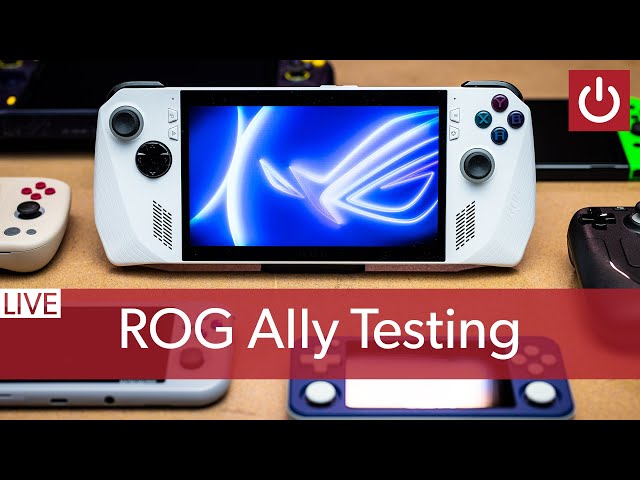 Asus ROG Ally: Live Testing & Hands-on