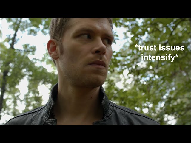 Klaus being paranoid for 5 minutes straight