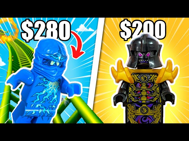 Most EXPENSIVE LEGO Ninjago Minifigures from EVERY Season... Part 1
