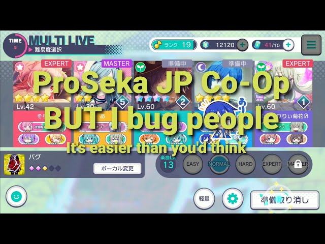 ProSeka JP Co-Op BUT I bug People