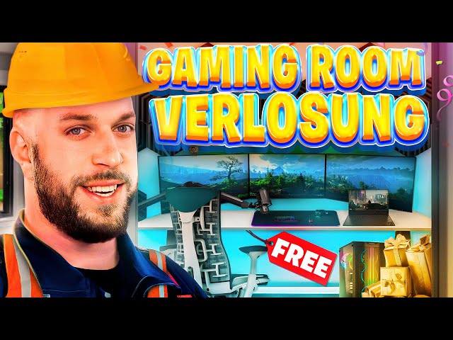 Deine einmalige Chance auf einen kompletten Gaming Room!