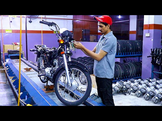 How High-Performance 70CC Impress Motorcycles are Made