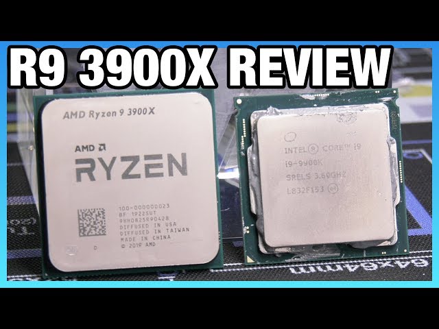 AMD Ryzen 9 3900X Review & Benchmarks: Premiere, Blender, Gaming, & More