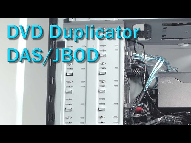 DVD Duplicator DAS/JBOD Conversion