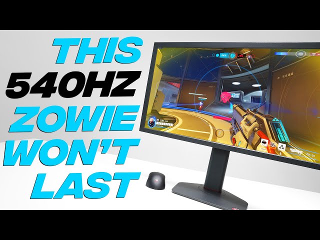 The New 540Hz Zowie XL2586X is *FAST*...But