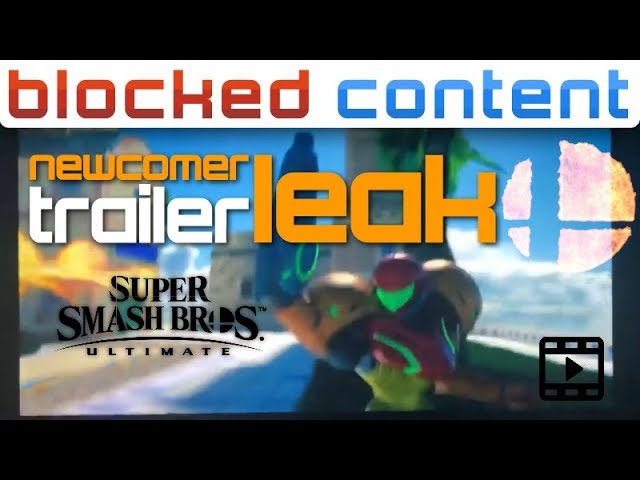 LEAKED Trailer (Full Video Inside!) Shows NEWCOMER + GAMEPLAY! Smash Ultimate LEAK SPEAK!