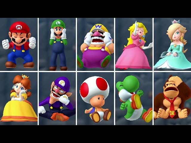 Mario Party Series - Character Loss Animations