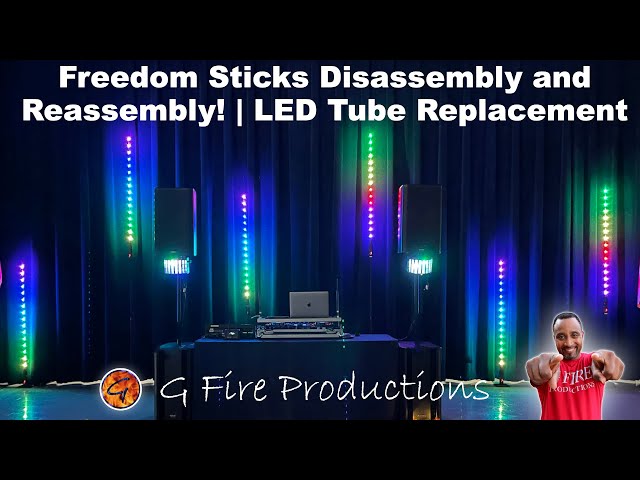 Freedom Stick Complete  Disassembly and Reassembly | LED tube replacement