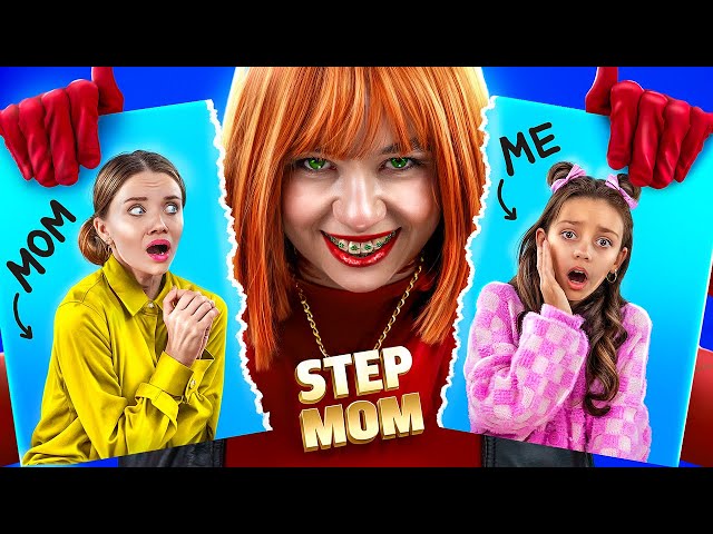 Mom vs Stepmom! Best Parenting Hacks and Funny Situations by Oki Toki!