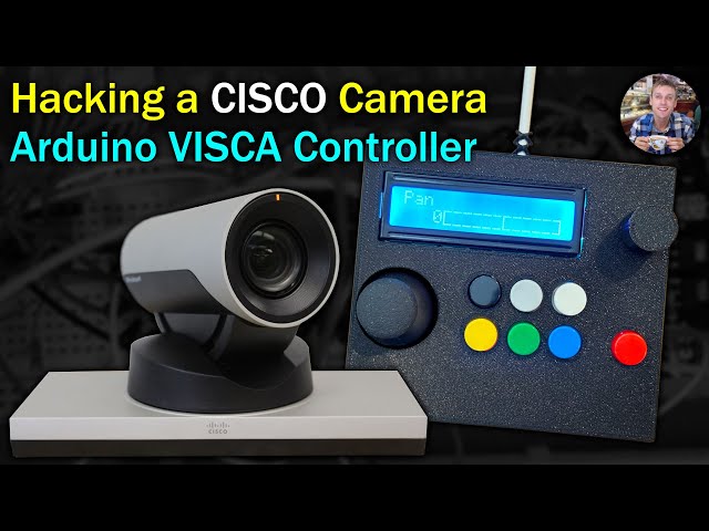 Hacking Cameras - Arduino VISCA Controller for Pan, Tilt, Zoom and more!