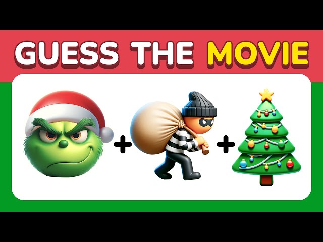 Guess the CHRISTMAS Movie by Emoji 🎅🎄🎁 Christmas Quiz