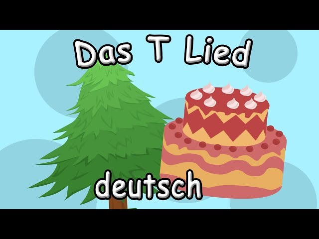 Das "T-Lied" - buchstaben schreiben lernen - Deutsch lernen für Kleinkinder