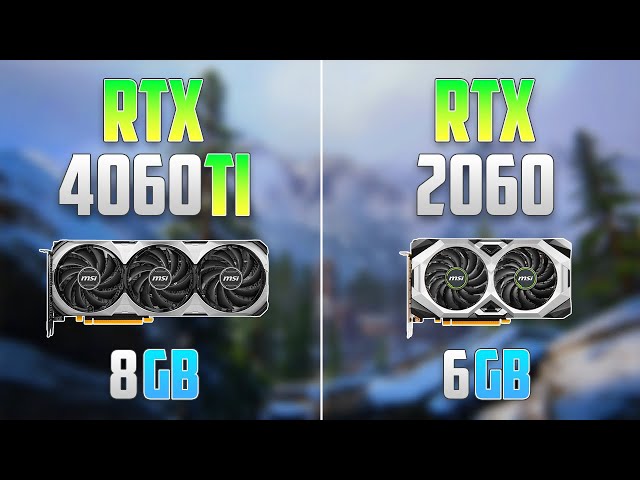RTX 2060 vs RTX 4060 TI - How BIG is the Difference?