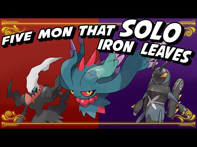 FIVE Pokemon that can SOLO Iron Leaves that you're probably overlooking