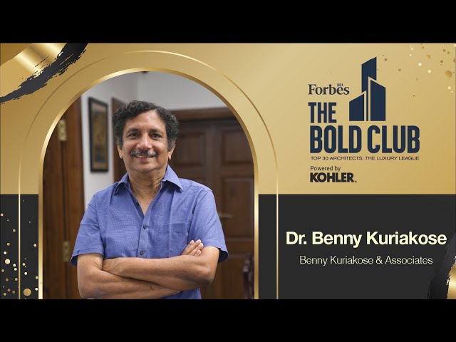 Dr. Benny Kuriakose – Founder and Principal Designer – Benny Kuriakose & Associates