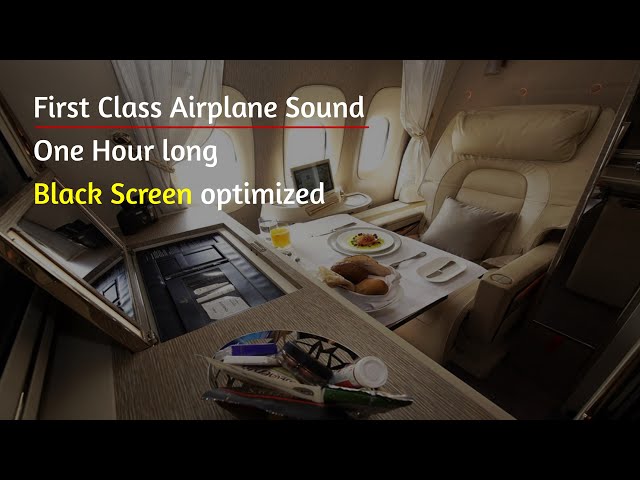 First class Airplane Sound - 1 hour