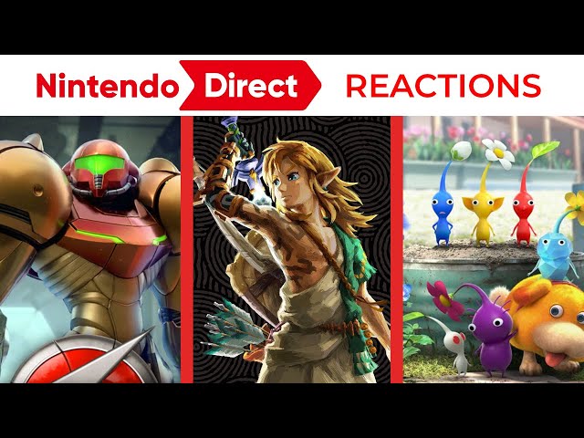 Holy - Nintendo Direct February 2023 REACTIONS (Tears of the Kingdom, Metroid, Pikmin 4)