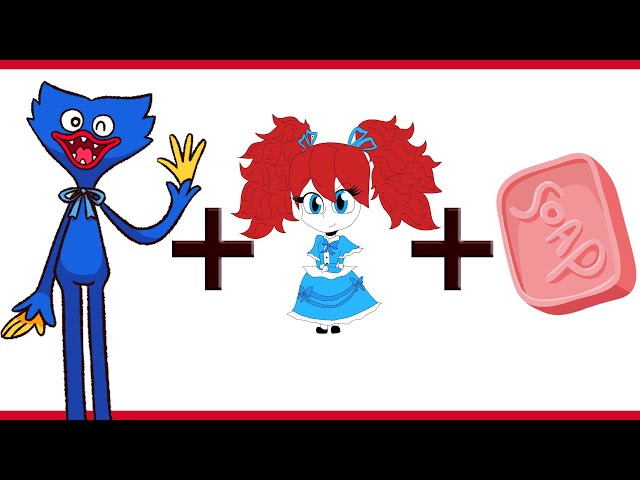 Huggy Wuggy + DOLL + Soap = ??? | Poppy Playtime Animation meme