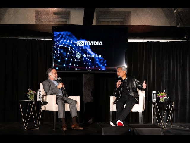 Recursion x NVIDIA event at JPM2024 — Fireside Chat with Jensen Huang & Martin Chavez