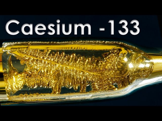 Cesium - The most ACTIVE metal on EARTH!