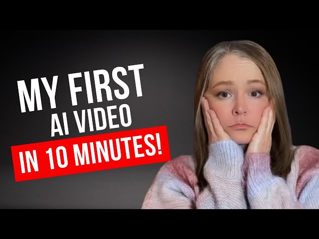 How to make an AI generated video if you don’t like being on camera