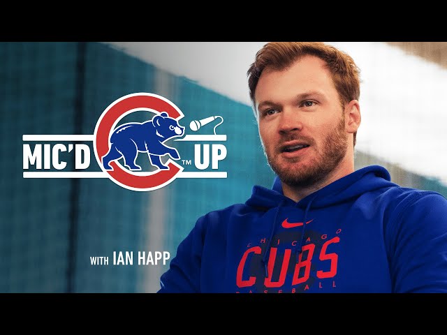 "It's going to be ELECTRIC!" | Ian Happ is Mic'd Up at Cubs Spring Training