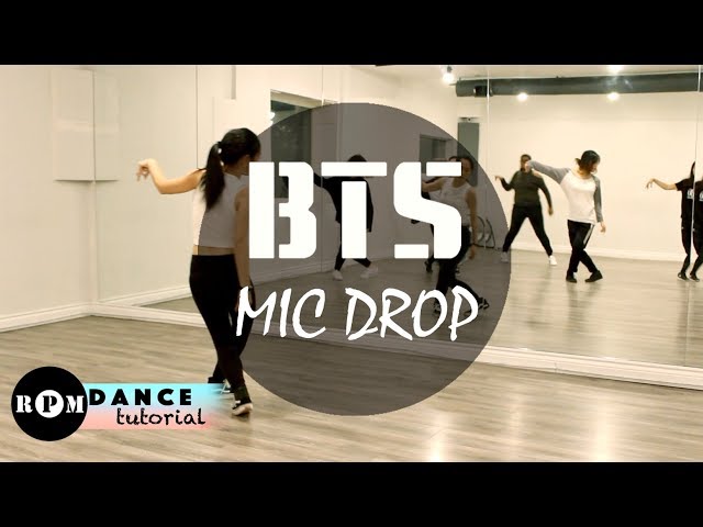BTS "MIC DROP" Dance Tutorial (Prechorus, Chorus)
