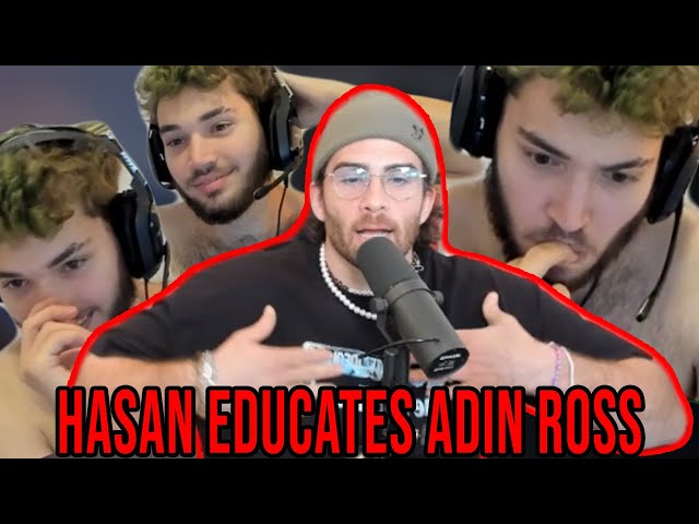 HasanAbi educates Adin Ross on everything (Hasan and Adin quick chat)