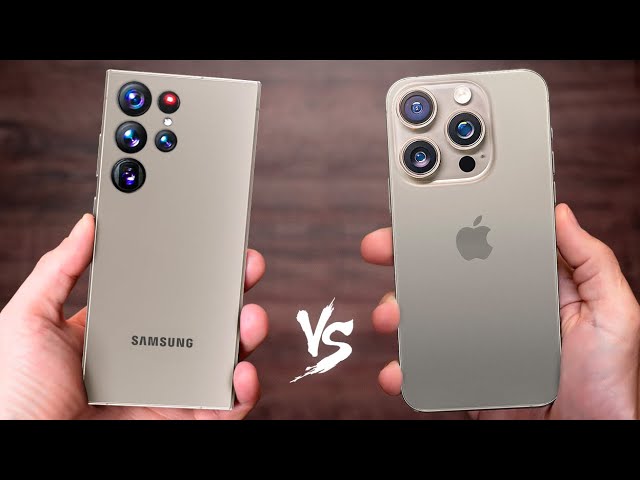 iPhone 15 Pro Max vs Samsung S24 Ultra | ¡¡QUE HUMILLACIÓN!!