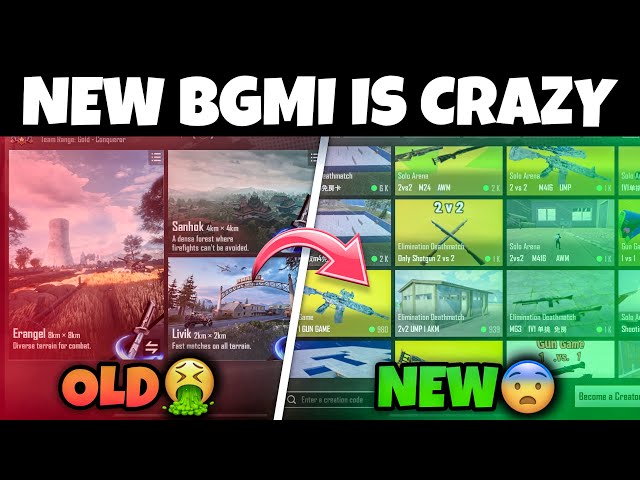 BGMI IS CHANGING FOR EVER🔥BGMI NEW 3.1 UPDATE WITH WOW MODS