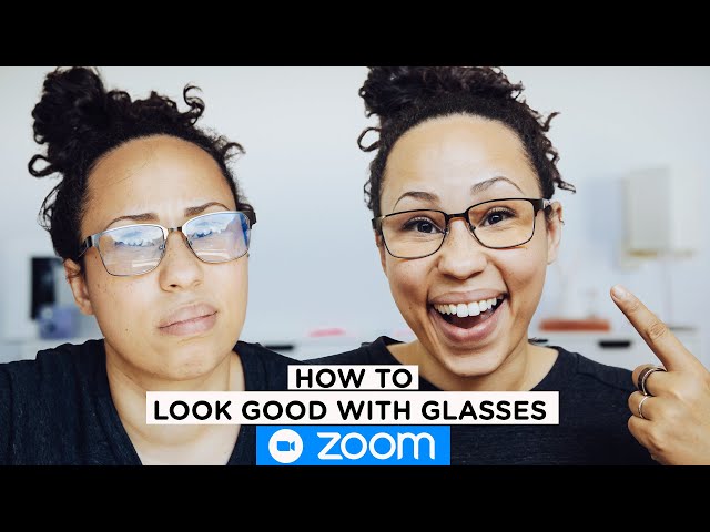 How to Look Good on Zoom with GLASSES [ Day & Night Lighting Set up NO GLARE]