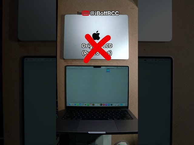 14-inch MacBook's LCD is NOT replaceable !!
