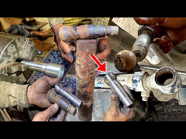 Making off-the-shelf truck parts has its own fun A complete procedure for making a tie rod properly