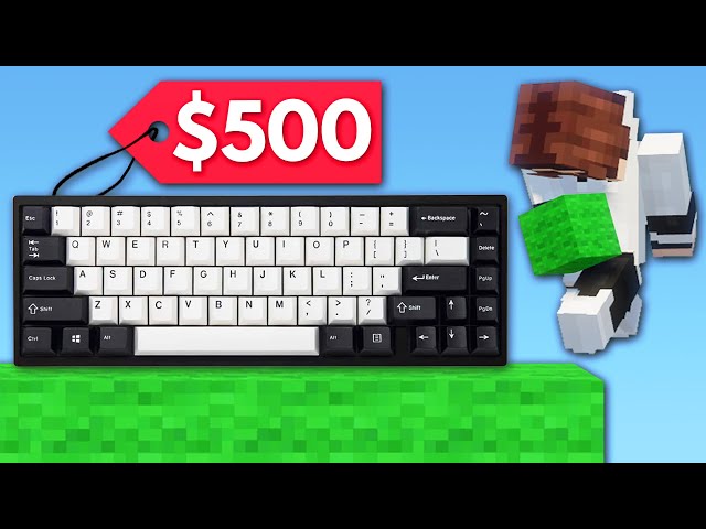 Bedwars With the Most Expensive Keyboard