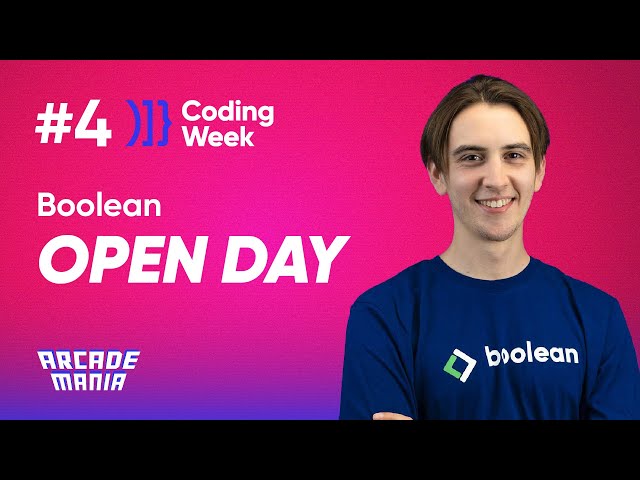 Boolean Coding Week - Open Day