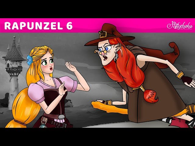 Rapunzel Series Episode 6 - Disappearing Colors - Fairy Tales and Bedtime Stories For Kids English