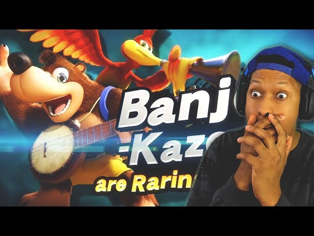 BANJO KAZOOIE TO SUPER SMASH BROS ULTIMATE! (Live Reaction - Nintendo E3 2019)