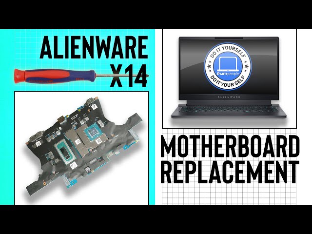 How To Replace Your Motherboard | Dell Alienware x14